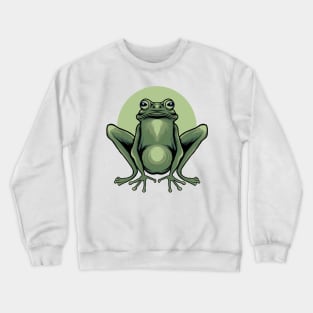 Cute Frog Crewneck Sweatshirt